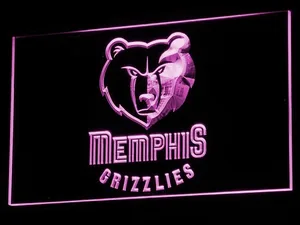 Memphis Grizzlies LED Neon Sign