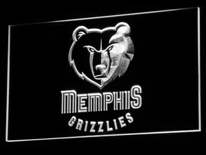 Memphis Grizzlies LED Neon Sign
