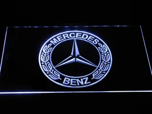 Mercedes Benz Old Logo LED Neon Sign