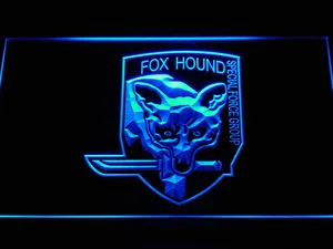 Metal Gear Solid - Foxhound LED Neon Sign