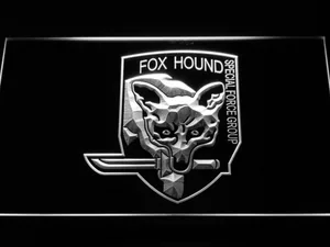 Metal Gear Solid - Foxhound LED Neon Sign