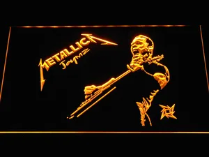 Metallica James Hetfield LED Neon Sign