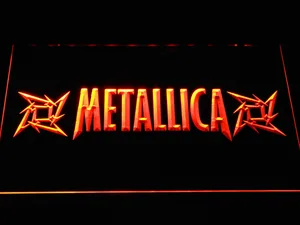 Metallica Stars LED Neon Sign
