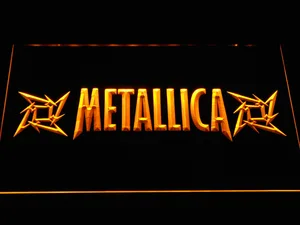 Metallica Stars LED Neon Sign