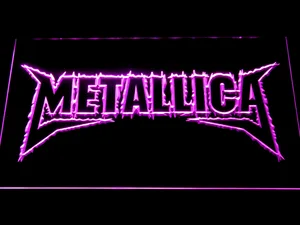 Metallica Wordmark LED Neon Sign