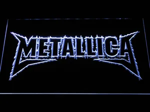 Metallica Wordmark LED Neon Sign