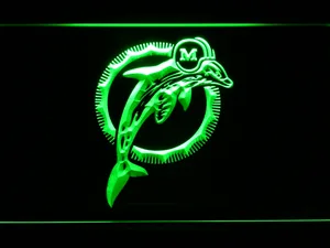 Miami Dolphins 1989-1996 LED Neon Sign - Legacy Edition