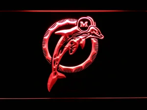 Miami Dolphins 1989-1996 LED Neon Sign - Legacy Edition