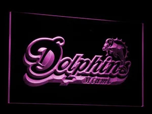 Miami Dolphins 1997-2012 LED Neon Sign - Legacy Edition