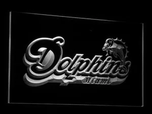 Miami Dolphins 1997-2012 LED Neon Sign - Legacy Edition
