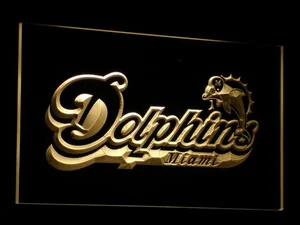 Miami Dolphins 1997-2012 LED Neon Sign - Legacy Edition