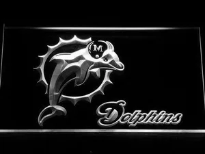 Miami Dolphins LED Neon Sign