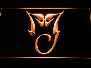 Michael Jackson Monogram LED Neon Sign