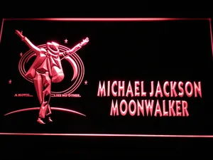 Michael Jackson Moonwalker LED Neon Sign