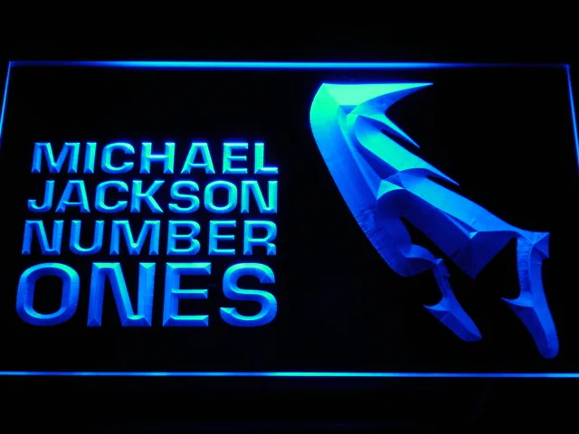 Michael Jackson Number Ones LED Neon Sign