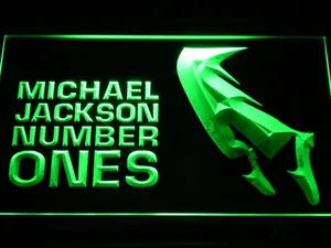 Michael Jackson Number Ones LED Neon Sign
