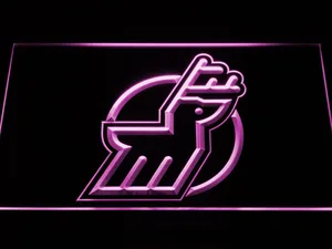 Michigan Stags Logo LED Neon Sign - Legacy Edition