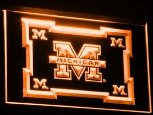 Michigan Wolverines LED Neon Sign - Legacy Edition