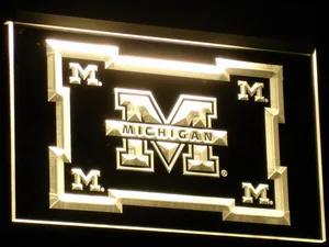 Michigan Wolverines LED Neon Sign - Legacy Edition