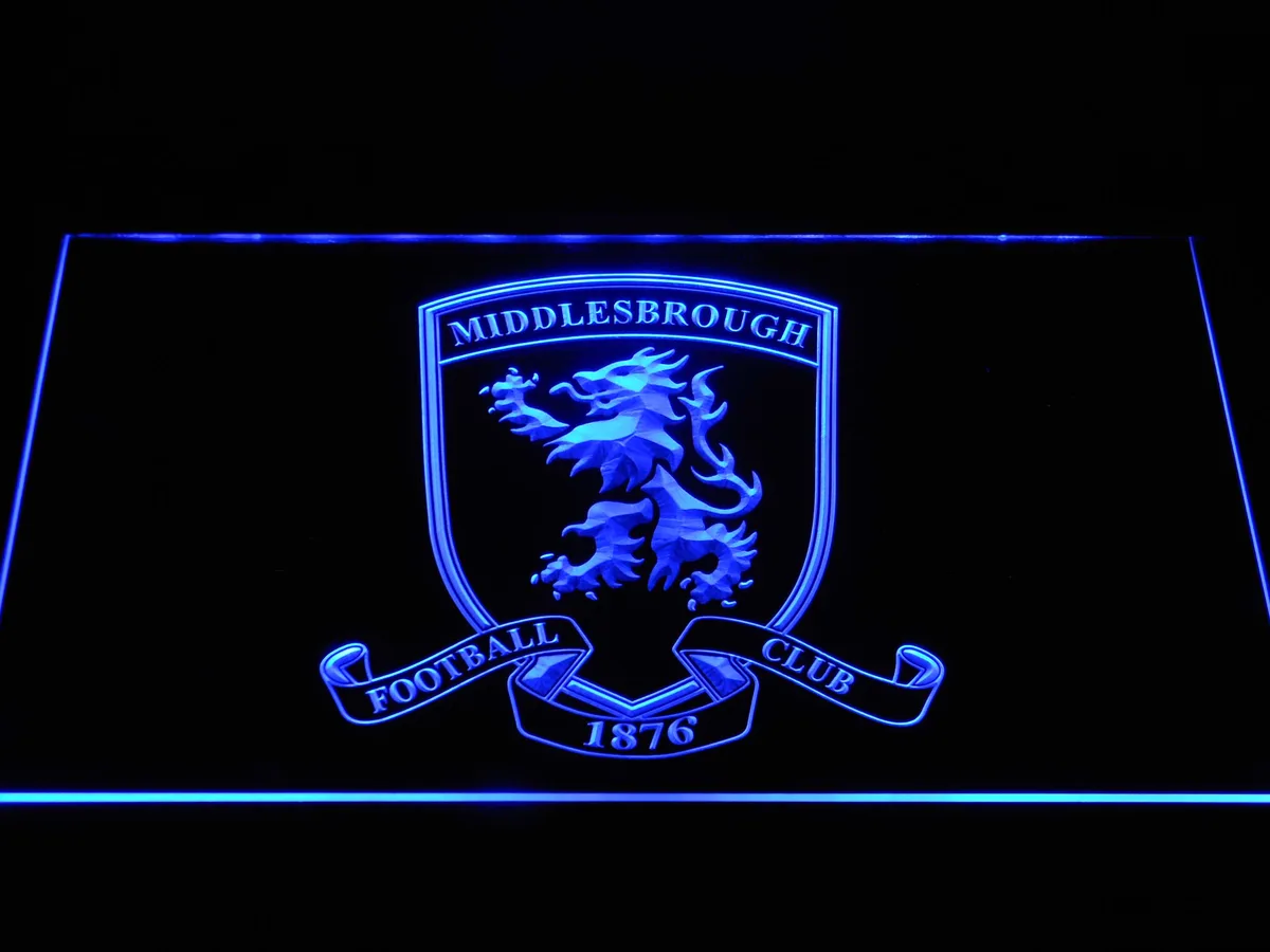Middlesbrough Football Club 2 LED Neon Sign