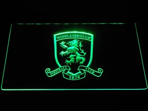 Middlesbrough Football Club Crest LED Neon Sign