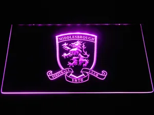 Middlesbrough Football Club Crest LED Neon Sign