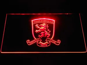 Middlesbrough Football Club Crest LED Neon Sign