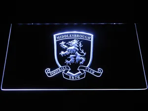 Middlesbrough Football Club Crest LED Neon Sign