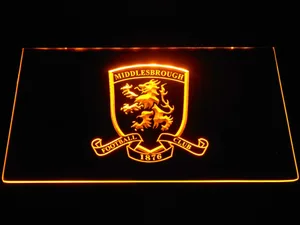 Middlesbrough Football Club Crest LED Neon Sign