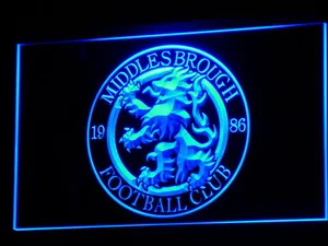 Middlesbrough Football Club LED Neon Sign - Legacy Edition