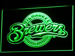 Milwaukee Brewers LED Neon Sign