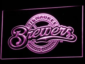 Milwaukee Brewers LED Neon Sign