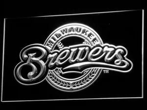 Milwaukee Brewers LED Neon Sign
