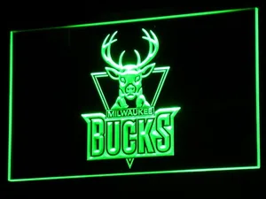 Milwaukee Bucks LED Neon Sign - Legacy Edition
