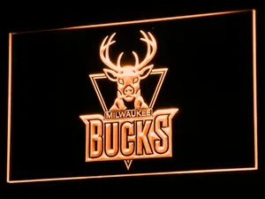 Milwaukee Bucks LED Neon Sign - Legacy Edition