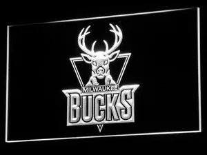Milwaukee Bucks LED Neon Sign - Legacy Edition