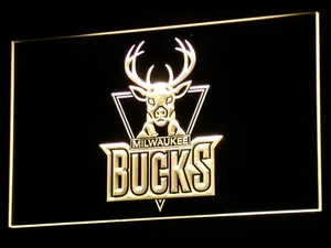 Milwaukee Bucks LED Neon Sign - Legacy Edition