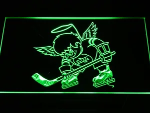 Minnesota Fighting Saints Logo LED Neon Sign - Legacy Edition