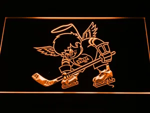 Minnesota Fighting Saints Logo LED Neon Sign - Legacy Edition
