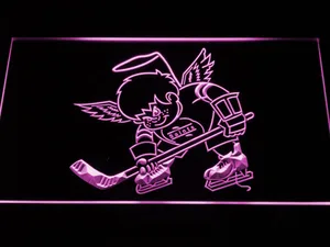 Minnesota Fighting Saints Logo LED Neon Sign - Legacy Edition