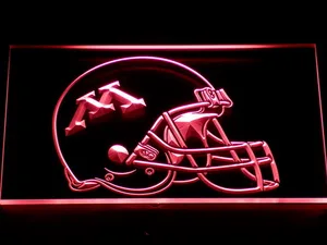 Minnesota Golden Gophers Helmet LED Neon Sign