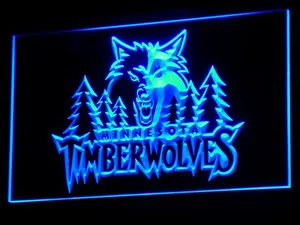 Minnesota Timberwolves LED Neon Sign - Legacy Edition
