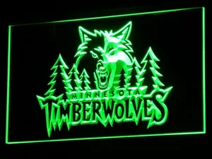 Minnesota Timberwolves LED Neon Sign - Legacy Edition