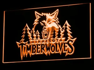 Minnesota Timberwolves LED Neon Sign - Legacy Edition