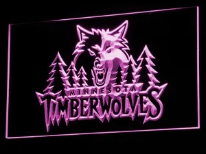 Minnesota Timberwolves LED Neon Sign - Legacy Edition
