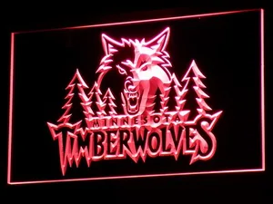 Minnesota Timberwolves LED Neon Sign - Legacy Edition
