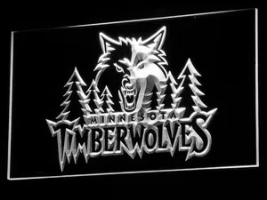 Minnesota Timberwolves LED Neon Sign - Legacy Edition