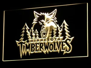 Minnesota Timberwolves LED Neon Sign - Legacy Edition