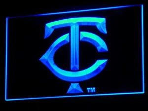 Minnesota Twins 2 LED Neon Sign