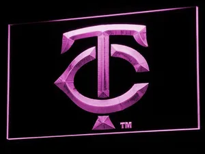 Minnesota Twins 2 LED Neon Sign